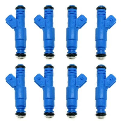 8 x Inyector de combustible azul actualización para Chevrolet Corvette 1992-1996 5,7 L 17105094 Foto 1 de 4