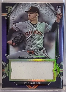 2024 Topps Triple Threads Kyle Harrison (RC) Jumbo Relic /36 Giants SJR-KHA2 - Bild 1 von 4