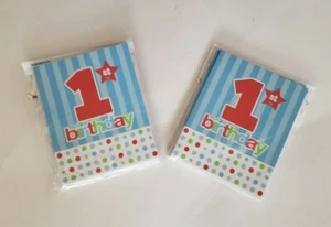 1st Birthday Party Invitations 16 w/Envelopes Unisex Baby/Toddler - Picture 1 of 3