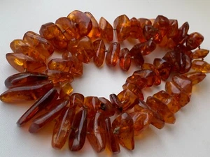 RARE! Natural Vintage Amber Beads Antique Baltic Old Necklace 118,51 gr - Picture 1 of 8