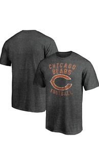 T-Shirt Chicago Bears majestätisches Showtime-Logo - beheizt anthrazit - Bild 1 von 3