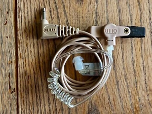Zestaw słuchawkowy Otto Listen-Only/IFB z tubą akustyczną (beżowy, mini 3,5 mm) - Zdjęcie 1 z 4
