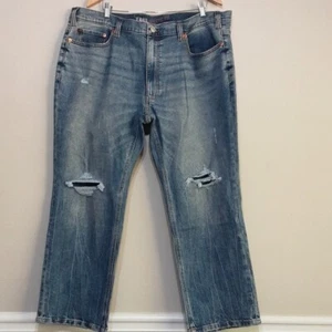 Jeans uomo True Nation vestibilità atletica elasticizzato 44x28 casual ufficio y2k rodeo - Foto 1 di 10