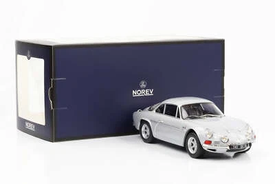 1:18 Renault Alpine A110 1600S 1970 argento Norev Limited 200 pz. - Immagine 1 di 4