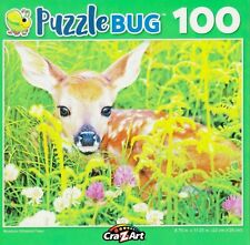 NEW Puzzlebug 100 Piece Jigsaw Puzzle ~ Newborn Whitetail Fawn
