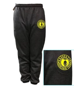 MENS PRINTED SASQUATCH RESEARCH TEAM FUNNY FLEECE JOGGER DRAWSTRING SWEAT PANTS - Picture 1 of 12