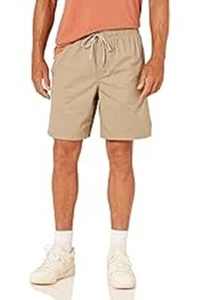NWT Mens George Beige Above The Knee Stretch Pull On Shorts Size M 32-34 - Picture 1 of 3