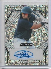 Jasson Dominguez 2021 Leaf Flash Metal AUTO Silver #BA-JD1 RC New York Yankees