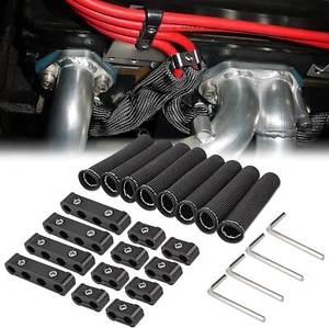 12pc Engine Spark Plug Wire Separator Divider 8pc Spark Plug Wire Boot Protector - Picture 1 of 11
