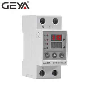 GEYA 02U 63A 110V Over Current Protector Over&Under voltage Protective Device - Picture 1 of 12