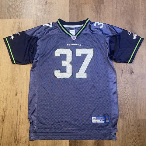 Seattle Seahawks Jersey Shaun Alexander vtg NFL Football Reebok Boys Youth XL Cover