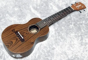 Vox Electric Ukulele VUP-33-COW Concert Size Olive Wood Made in Japan New - Picture 1 of 4