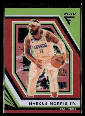 2022-23 Panini Flux Red #128 Marcus Morris Sr. Los Angeles Clippers - Image 1 of 2