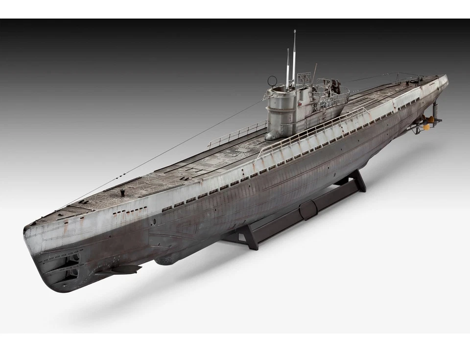 Niemiecki okręt podwodny Type IX C (U505) Platinum Edition - Revell 05180 skala