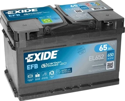 Exide EL652 Start-Stop EFB 12V 65Ah 650A Autobatterie - Bild 1 von 2