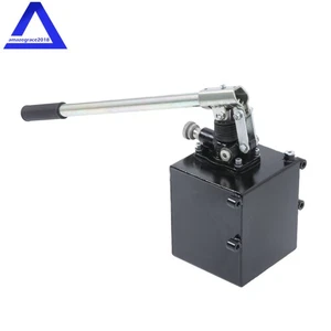 Hydraulic Piston Hand Pump 1.5 Cid 5 Quart With Release Knob For Single-Acting - Picture 1 of 12