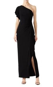 Ralph Lauren Gown Size 0US/4UK/6AU Black Dariano Formal Evening Elegant Dress - Picture 1 of 9