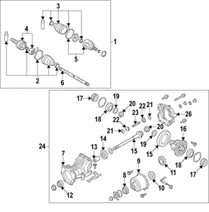 Genuine Nissan Seal 38189-8H51A - Picture 1 of 1