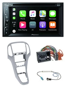 Pioneer MP3 USB DVD Bluetooth DAB 2DIN Autoradio für Opel Astra J ab 2009 Platin - Bild 1 von 8