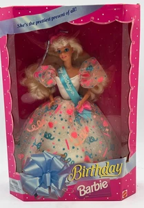 Muñeca Barbie cumpleaños 1994 vintage regalo más bonito de todos Mattel #12954 nueva - Imagen 1 de 15