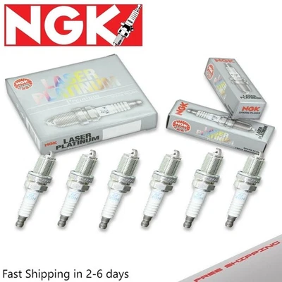 6 bujías láser NGK Platinum aptas para Oldsmobile Bravada 1996-2001 4,3 L V6 Foto 1 de 4