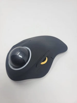 ProtoArc EM03 Wireless Trackball Ergonomic Rechargeable Mouse Working Black - Image 1 of 4