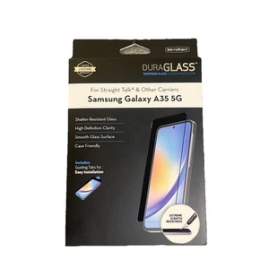 DuraGlass Tempered Glass Screen Protector for Samsung Galaxy A35 5G - Photo 1 sur 2