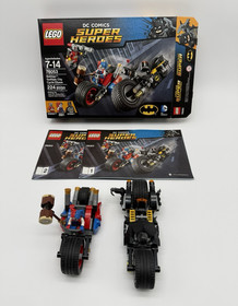 LEGO Batman Gotham City Cycle Chase 76053 Box Instructions 224 pcs