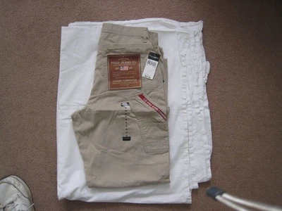 Ralph Lauren Polo Jeans Company Pantalones Carpintero Clásicos Niños Talla 18 Nuevos con Etiquetas Foto 1 de 4