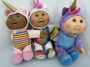 Cabbage Patch Kids CPK Fantasy Friends Einhorn 3 Stück - Bild 1 von 20