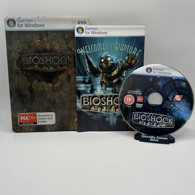 Bioshock Bio Shock Steelbook Steel Book PC + Free Postage - Image 1 of 4