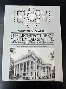 Architecture of McKim, Mead and White in Photographs Plans Elevations Dover - Picture 1 of 20