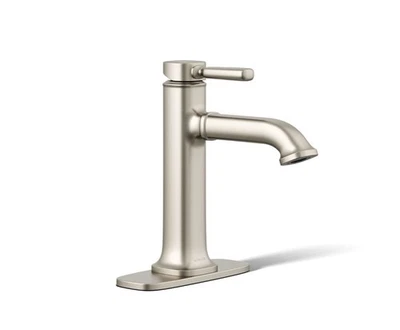 Kohler Terzet Single-Handle Bathroom Faucet In Brushed Nickel - Image 1 of 4
