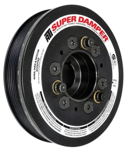 Polea de manivela súper amortiguadora ATI para Toyota Supra 2JZGT 2JZ-GT 1JZ JZA80 918562 - Imagen 1 de 5