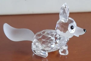 Volpe volpino cristallo Swarovski Austria originale codice  014956 Vintage - Picture 1 of 3