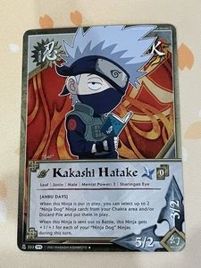 Naruto CCG, Kakashi Hatake, 333, 1ª Edición, MP, Lámina - Imagen 1 de 2