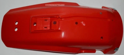 GUARDABARROS TRASERO HONDA OEM ROJO 2000-2008 XR650L 18-21 XR 650L 80100-KV6-000ZD Foto 1 de 2