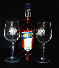 Aperol Aperitivo 1919 Set 0,7 Liter Aperol Spritz mit 2 Original Glas Gläsern SP