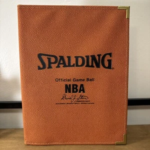 NBA Basketball Spalding Official Game Ball Portfolio File Folder Orange 12×9.5" - Bild 1 von 8