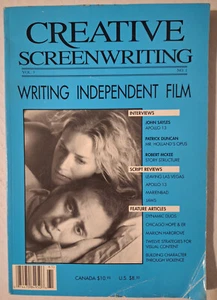 Creative Screenwriting (1996) John Sayles intvw, Chicago Hope/ER, Jaws, Apollo13 - Picture 1 of 4