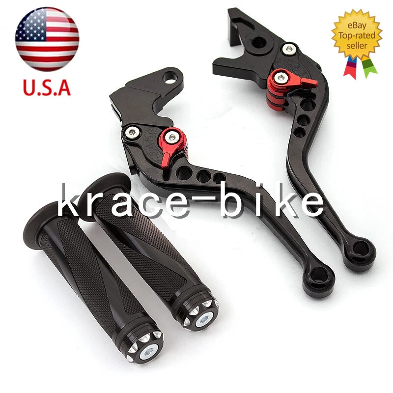 For Honda VF750S SABRE 1982-1986 CBF1000 2006-2009 CNC Brake Clutch Levers Grips - Image 1 of 4