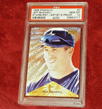JEFF BAGWELL 1996 PINNACLE STARBURST ARTIST'S PROOF FOIL PSA 10 🔥 BEAUTY POP 4