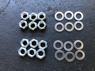  GM / Chevy / Dodge DANA 60 SPINDLE NUTS for knuckle studs K30 W250 W350 75-91 - Image 1 of 4