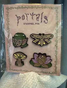 Melanie Martinez Criatura Esmalte Portales Pin Pack Polilla Champiñón Mercancía Oficial - Imagen 1 de 1