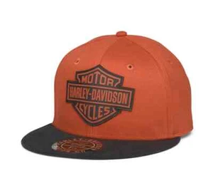 Harley-Davidson® Herren B&S Cap Orange - 99403-22VM - Bild 1 von 2