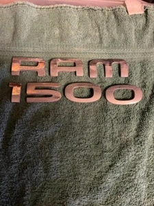 03 to 08 Dodge Ram Front Door "RAM 1500" Decal Badge Number Emblem OEM - Picture 1 of 1