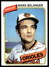 1980 Topps 425 Mark Belanger   Baltimore Orioles  Baseball Card