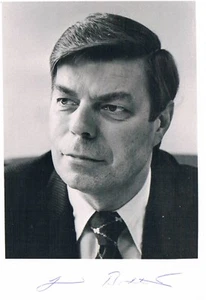 Schweden Ausland Min. Lennart Bodström 1928-2015 Autogramm signiert 3,5""x5,5"" Foto - Bild 1 von 1
