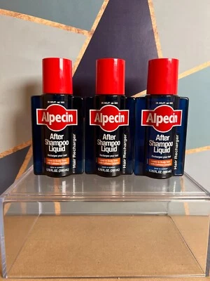 (3) Alpecin After Shampoo recargador líquido para cabello cuero cabelludo tónico cafeína Foto 1 de 3