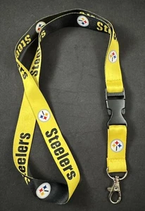 Pittsburgh Steelers NFL Lanyard w/ Detachable Buckle - Picture 1 of 1